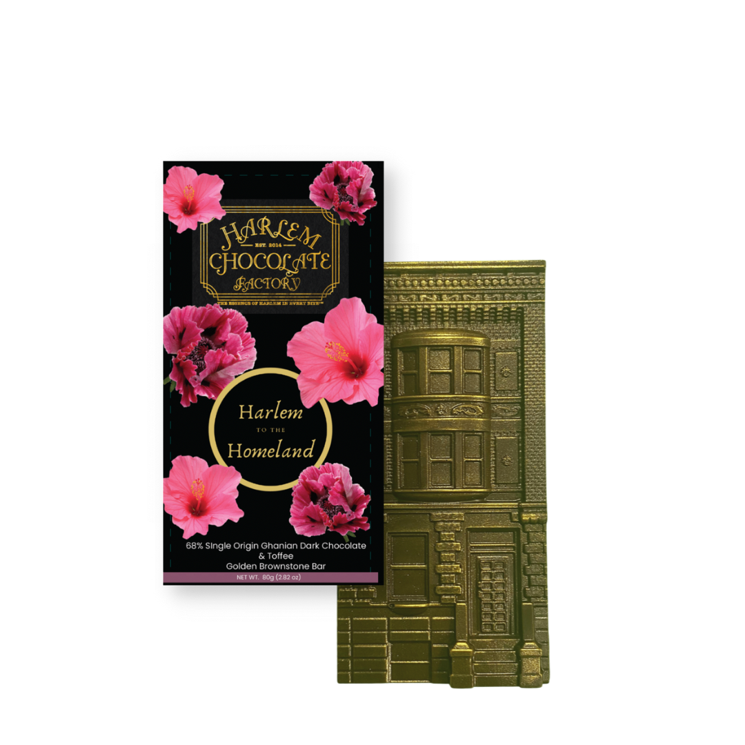 Limited Edition Golden Ghana Bar Harlem Chocolate Factory